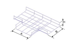 wire channel t turn element